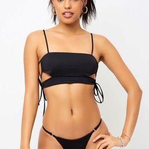 Frankie's Bikinis London Top in Fuchsia